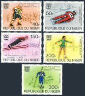Niger 347-349,C266-C268,MNH.Michel 506-510,Bl.12. Olympic Innsbruck-1976:Hockey, - Niger (1960-...)