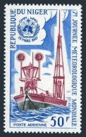 Niger C71,MNH.Michel 157. Maritime Weather Station.Meteorology,1967. - Níger (1960-...)