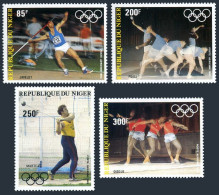 Niger C324-C328,MNH.Michel 846-850. Pre-Olympics Year Los-Angeles-1984. - Níger (1960-...)