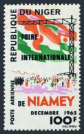 Niger C53,MNH.Michel 114. Fair At Niamey,1965.Flag. - Niger (1960-...)