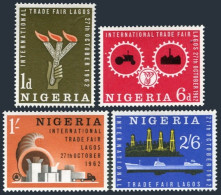 Nigeria 134-137, MNH. Mi 125-128. Trade Fair, Lagos-1962. Tanker, Truck, Derrick - Niger (1960-...)