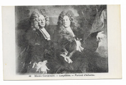RARE - Musée Carnavalet - Largillière - Portrait D'échevins - Edit. A. Moutet - - Malerei & Gemälde