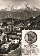 72533719 Berchtesgaden Ortsansicht Mit Kirche Alpenblick Zum 100. Geburtstag Lud - Berchtesgaden