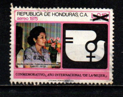 HONDURAS - 1990 - ANNO MONDIALE DELLA DONNA CON SOVRASTAMPA - OVERPRINTED - USATO - Honduras