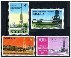 Nigeria 273-276, MNH. Michel 255-258. Satellite Earth Station, Lanlate, 1971. - Nigeria (1961-...)