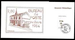 P234 - SOUVENIR PHILATELIQUE DE PIERREVILLERS DU 15/04/94 - Commemorative Postmarks