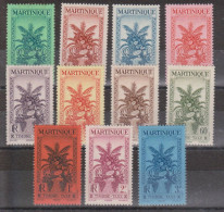 Martinique Taxe N° 12 à 22 Avec Charnières - Postage Due