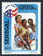 Senegal 779,MNH.Michel 977. US Peace Corps In Senegal, 25th Ann. 1988. - Sénégal (1960-...)