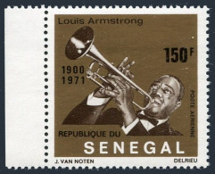 Senegal C106,MNH.Michel 475. Louis Armstrong,American Jazz Musician,1971. - Sénégal (1960-...)