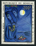 Senegal C122, MNH. Michel 530. Couple With Mimosa, By Marc Chagall, 1973. - Sénégal (1960-...)
