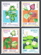 Senegal 1199-1202,MNH.Michel 1410-1413. Flowers 1996. - Sénégal (1960-...)