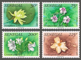Senegal 551-554, MNH. Michel 755-758. Local Flora, 1982. - Sénégal (1960-...)
