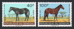 Senegal 339-340, MNH. Michel 448-449. Horses, 1971. - Senegal (1960-...)