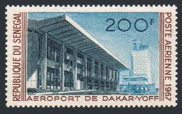 Senegal C52,MNH.Michel 354. Dakar-Yoff Airport,1967. - Senegal (1960-...)