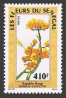 Senegal 801, MNH. Michel 999. Indigenous Flowers 1988. Bombax Costatum.  - Sénégal (1960-...)