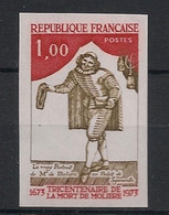 FRANCE - 1973 - N°YT. 1771a - Molière - Non Dentelé / Imperf. - Neuf Luxe ** / MNH / Postfrisch - 1971-1980