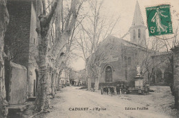 CPA-84-CADENET-L'église - Cadenet