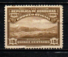 HONDURAS - 1931 - VEDUTA DI TEGUCIGALPA - SENZA GOMMA - Honduras