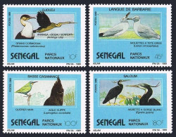 Senegal 849-852, MNH. Michel 1051-1054. National Parks & Birds, 1989. - Sénégal (1960-...)