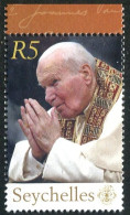 Seychelles 851, MNH. Pope John Paul II, 1920-2005, 2005. - Seychelles (1976-...)