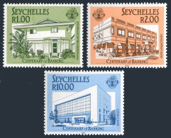 Seychelles 622-624, MNH. Michel 641-643. National Banking, Centenary, 1987. - Seychellen (1976-...)