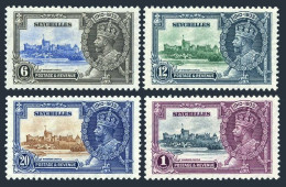 Seychelles 118-121,hinged.Mi 114-117. King George V Silver Jubilee Of Reign,1935 - Seychellen (1976-...)