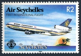 Seychelles 523, MNH. Mi 539. International Air Seychelles Flight, 1983. DC-10. - Seychelles (1976-...)