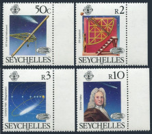 Seychelles 585-588, MNH. Michel 601-804. Halley's Comet, 1986. - Seychelles (1976-...)