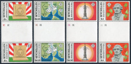Seychelles 421-424 Gutter,MNH.Mi 426-429. Founding Of Victoria,200th Ann.1978. - Seychellen (1976-...)