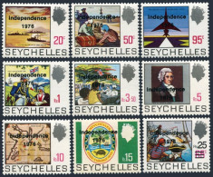 Seychelles 361-369,MNH.Michel 366-374. INDEPENDENCE 1976.Sailing Ships,Navigator - Seychellen (1976-...)