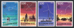 Zil Elwannyen Sesel 88-91,MNH. Constellation, 1984. Orion,Cygnus, Virgo,Scorpio. - Seychellen (1976-...)