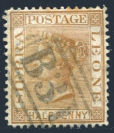 Sierra Leone 11, Used. Michel . Queen Victoria 1876. - Sierra Leona (1961-...)