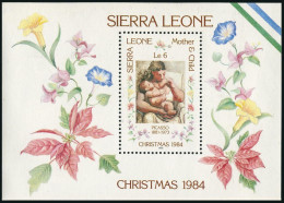 Sierra Leone 670, MNH. Michel 788 Bl.25. Christmas 1984. Picasso. - Sierra Leone (1961-...)