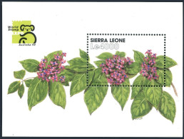 Sierra Leone 2189, MNH. Australia-1999 World Stamp EXPO. Flowers. - Sierra Leona (1961-...)