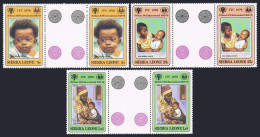 Sierra Leone 451-453 Gutter,MNH.Michel 578-580. Year Of Child ICY-1979. - Sierra Leona (1961-...)