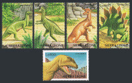 Sierra Leone 2108-2112,MNH. Dinosaurs,1998. - Sierra Leona (1961-...)