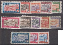 Niger Taxe N° 9 à 21 Avec Charnières - Unused Stamps