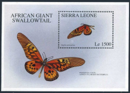 Sierra Leone 1911-1912 Sheets, Hinged. Butterflies 1996. - Sierra Leona (1961-...)