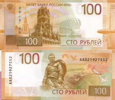 Russia / 100 Rubles / 2022 / P-281(a) / UNC - Rusia