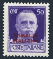 Somalia 137,hinged. Michel 169. King Victor Emmanuel II Overprinted, 1931. - Somalia (1960-...)