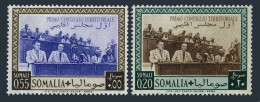 Somalia 181-182, Hinged. Michel 268-269. Meeting Of 1st Territorial Council - Somalie (1960-...)