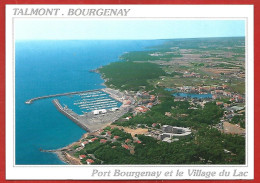 Talmont Bourgenay (85) Port Bourgenay Et Le Village Du Lac Et Le Golf 2scans Vue Aérienne Août 1995 - Talmont Saint Hilaire