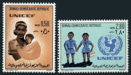 Somalia 386-387, MNH. Michel 189-190. UNICEF-25, 1972. - Somalië (1960-...)