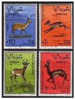 Somalia 302-305, MNH. Michel 99-102. Gazelles 1967. - Somalie (1960-...)