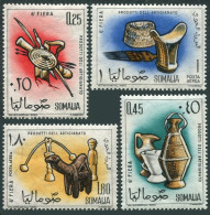 Somalia 258-259, C82-C83, MNH. Mi 31-34. Somali Fair 1961. Pottery, Incense Jug. - Somalië (1960-...)