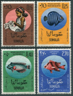 Somalia 260-262, C84, MNH. Michel 35-38. Fish 1962. - Somalië (1960-...)