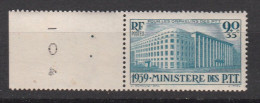 Ministère Des PTT 1939 N°424 Neuf ** - Nuevos