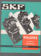 T Catalogue    (mécanique) SKF Paliers à Joint Diamétral    (CAT7234) - Advertising