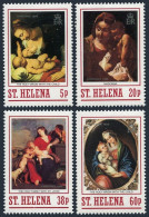 St Helena 497-500, MNH. Mi 487-490. Christmas 1988.Paintings By Unknown Artists. - St. Helena