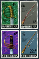 St Helena 263-266, MNH. Mi 250-253. Regimental 1971: Sword Hilts, Baker Rifles. - Sint-Helena